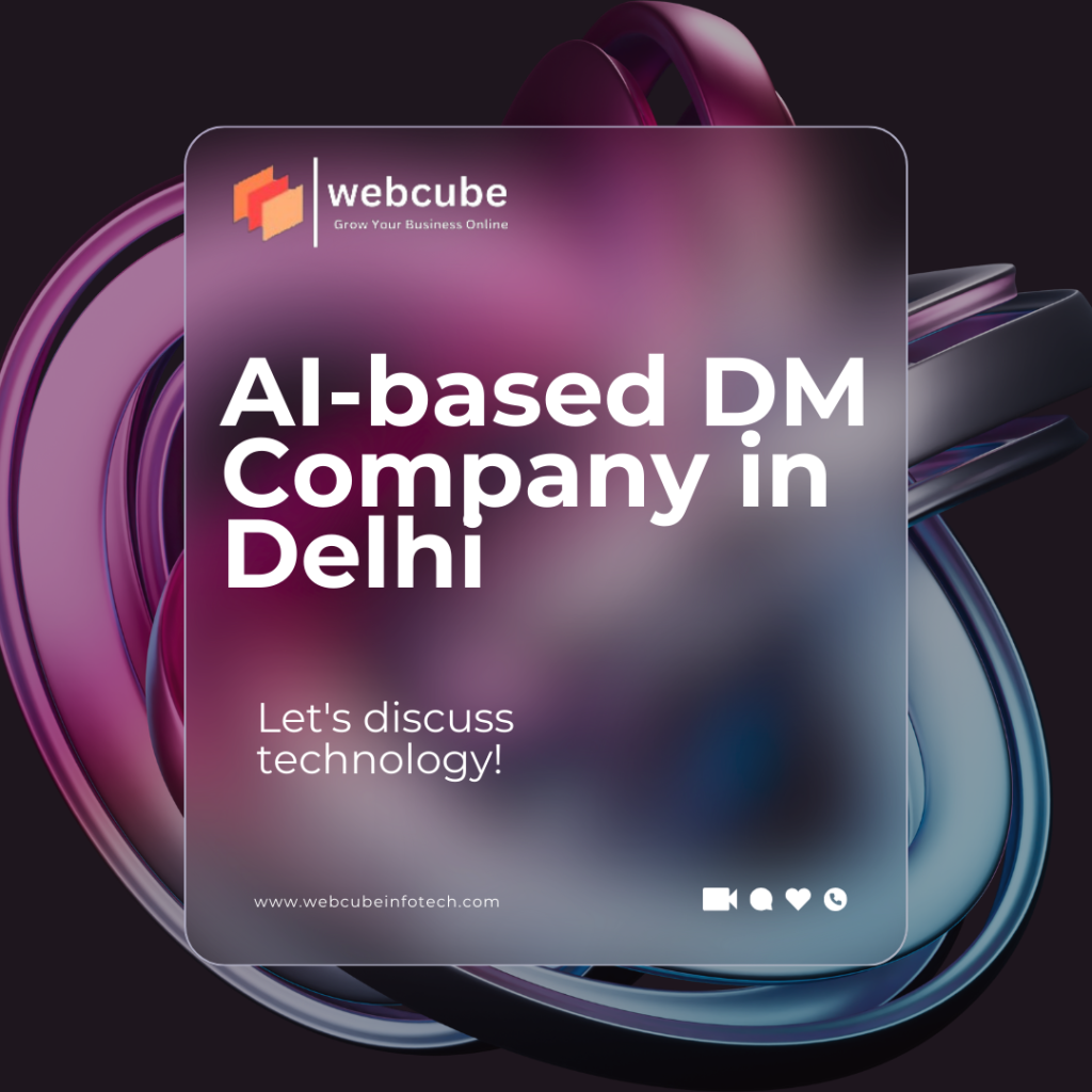 AI based digital marketing company in india
